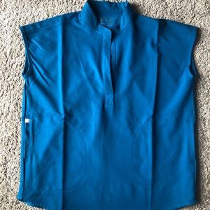 COPY - Figs Rafaela Scrub Top XS Alps Blue NWT